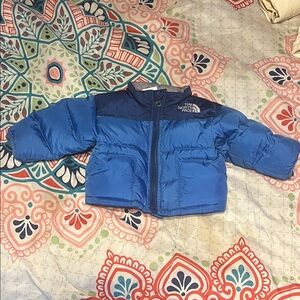 The North Face Kids' Blue Puffer Jacket